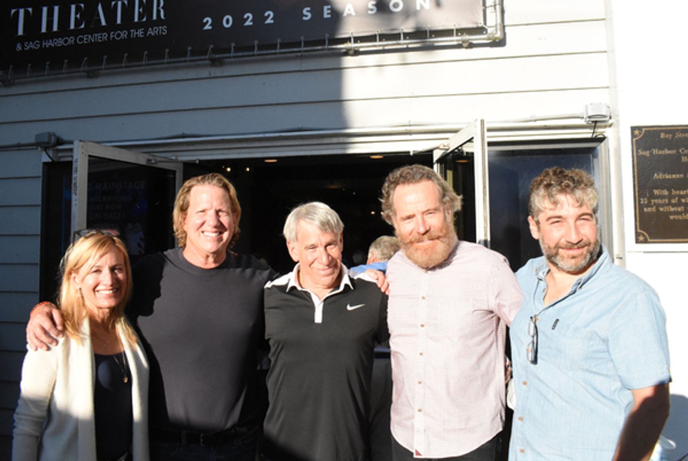 Photos: Bryan Cranston and Stephen Schwartz Attend WINDFALL at Bay Street Theater  Image