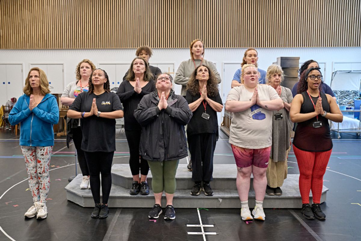 Company at Photos: Inside Rehearsal For SISTER ACT, Opening in London Next Month