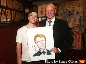Alfie Allen and Sardis Owner/General Manager Max Klimavicius Photo