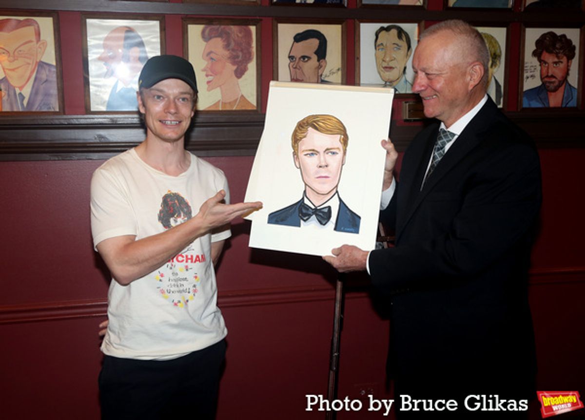 Alfie Allen and Sardis Owner/General Manager Max Klimavicius at 