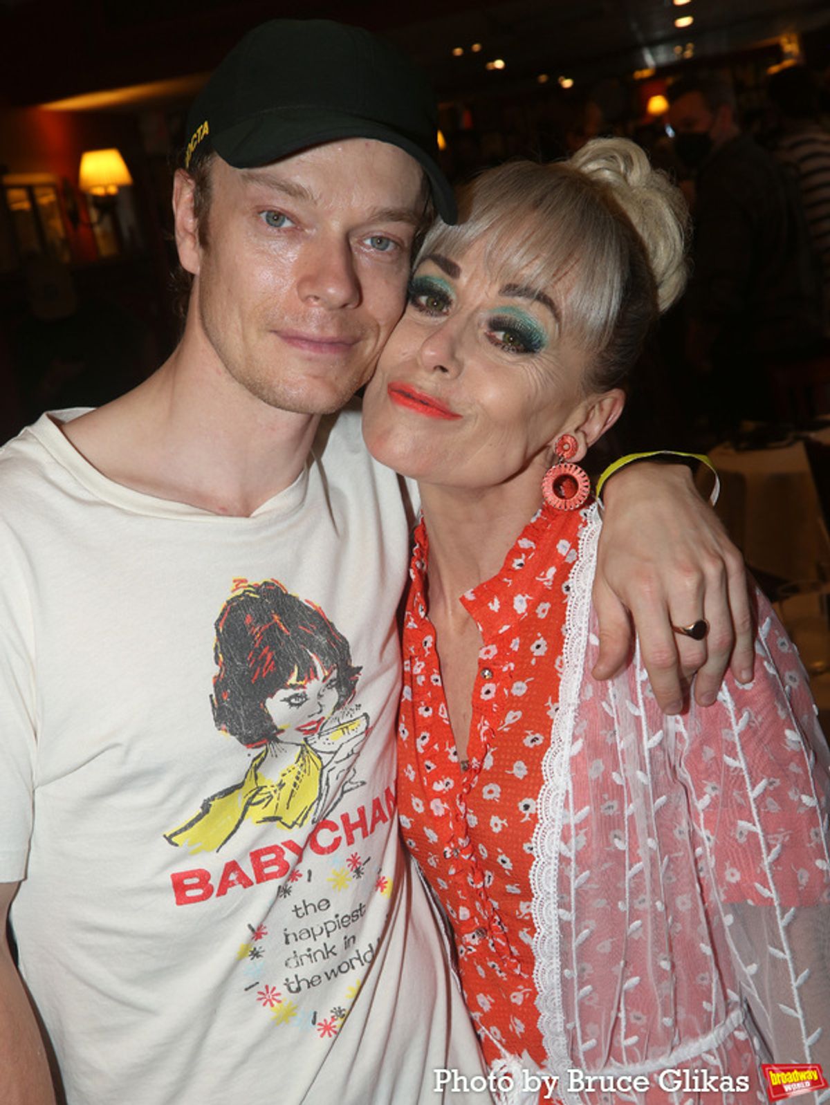 Alfie Allen and Tracie Bennett at 