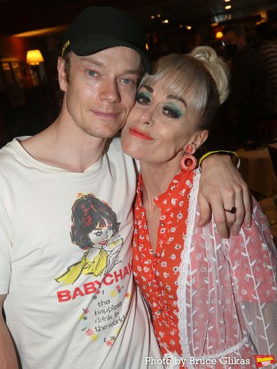 Alfie Allen and Tracie Bennett Photo