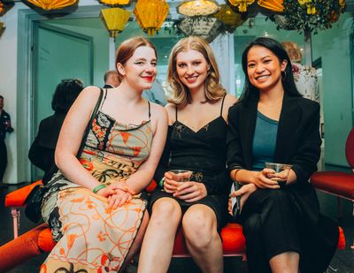 Mackenzie Maples, Eilish Morse-O'Rourke and Claire McConnell  Photo