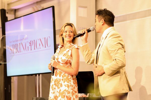 Kate Rockwell, Adam Jacobs Photo