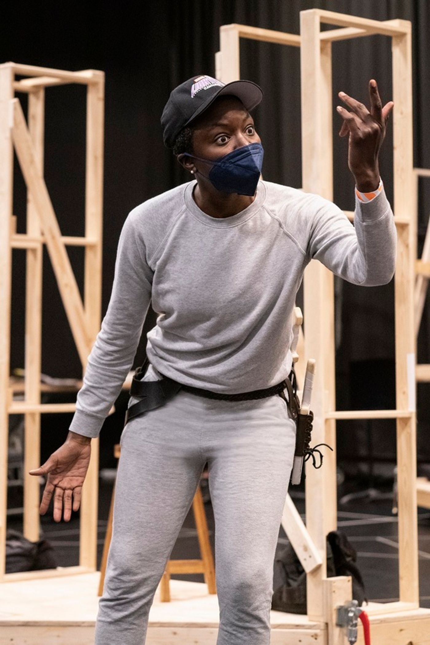 Photos: First Look at Danai Gurira, Daniel J. Watts & More in Rehearsal for RICHARD III at Free Shakespeare in the Park  Image