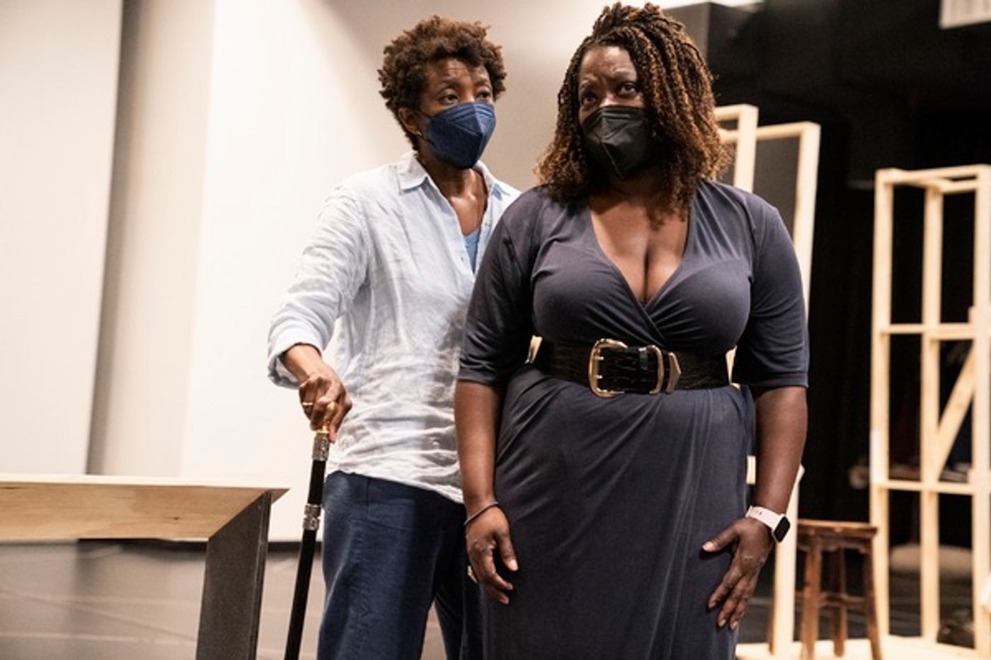 Photos: First Look at Danai Gurira, Daniel J. Watts & More in Rehearsal for RICHARD III at Free Shakespeare in the Park  Image