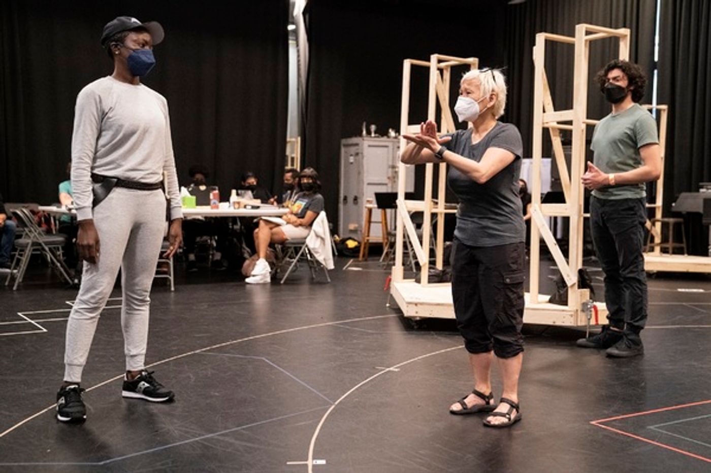 Photos: First Look at Danai Gurira, Daniel J. Watts & More in Rehearsal for RICHARD III at Free Shakespeare in the Park  Image