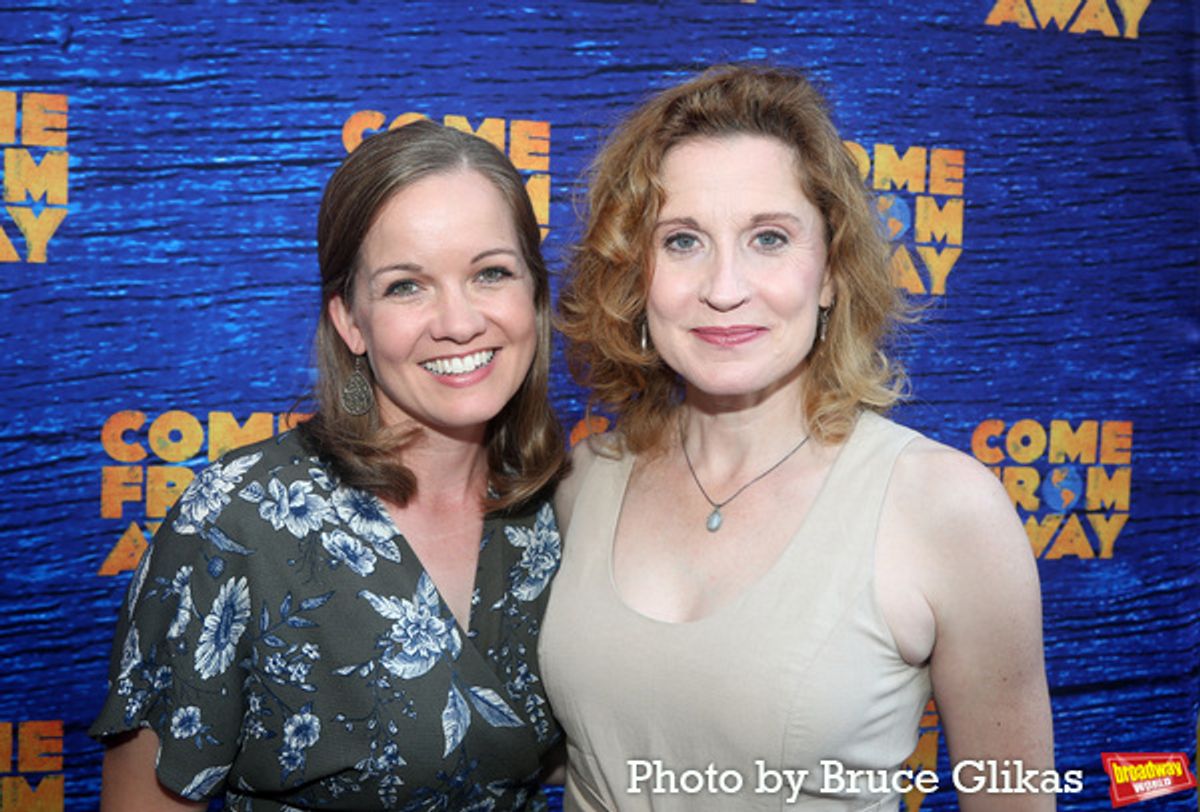 Becky Gulsvig and Christiane Noll at 