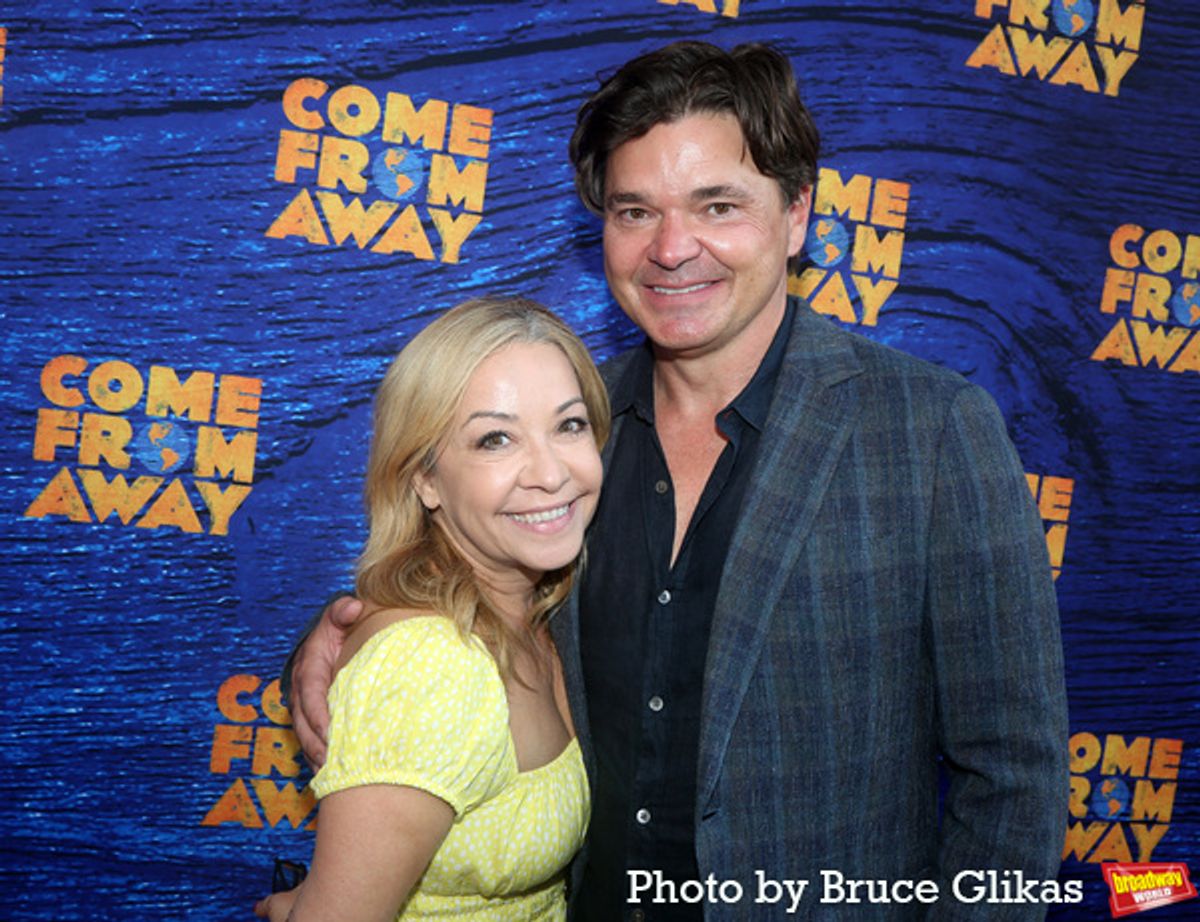 Jennifer Cody and Hunter Foster at 