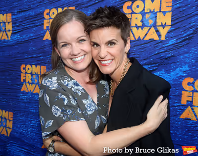 Becky Gulsvig and Jenn Colella Photo