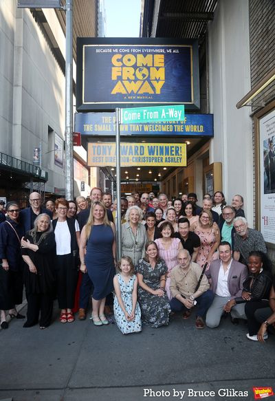 "Come From Away" cast, crew and creative team Photo