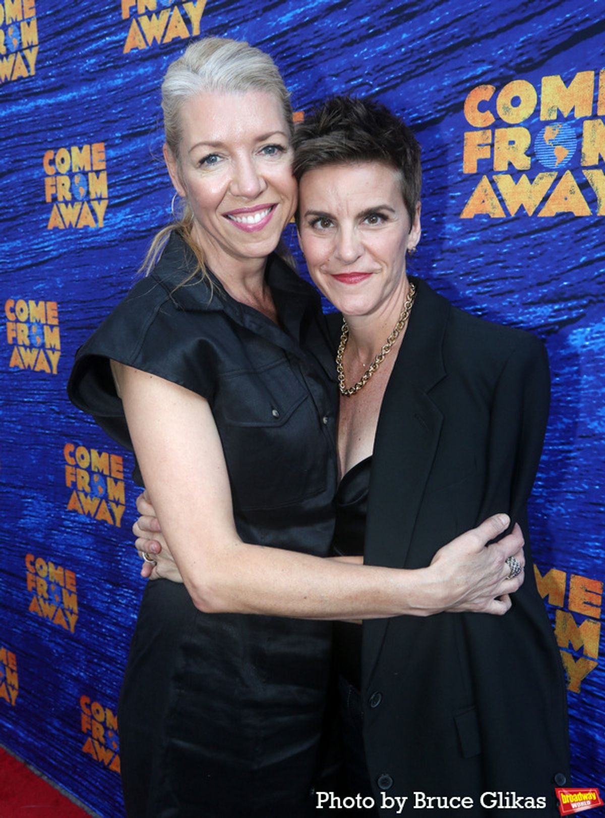 Kelly Devine and Jenn Colella at 