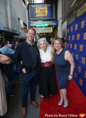 David Hein, Pat Schoenfeld and Irene Sankoff   Photo