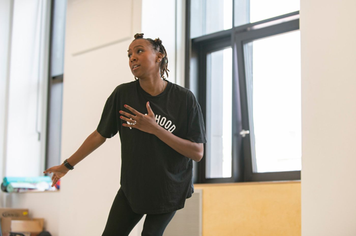 Photos: First Look at Jade Anouka in Rehearsals for the World Premiere of HEART  Image