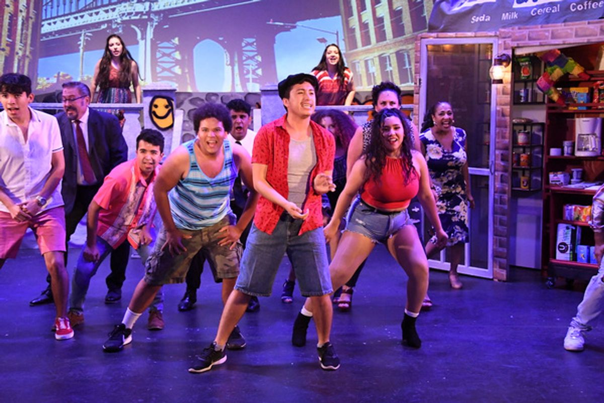 Company of In the Heights at Photos: First Look at IN THE HEIGHTS at The Grand Prairie Arts Council
