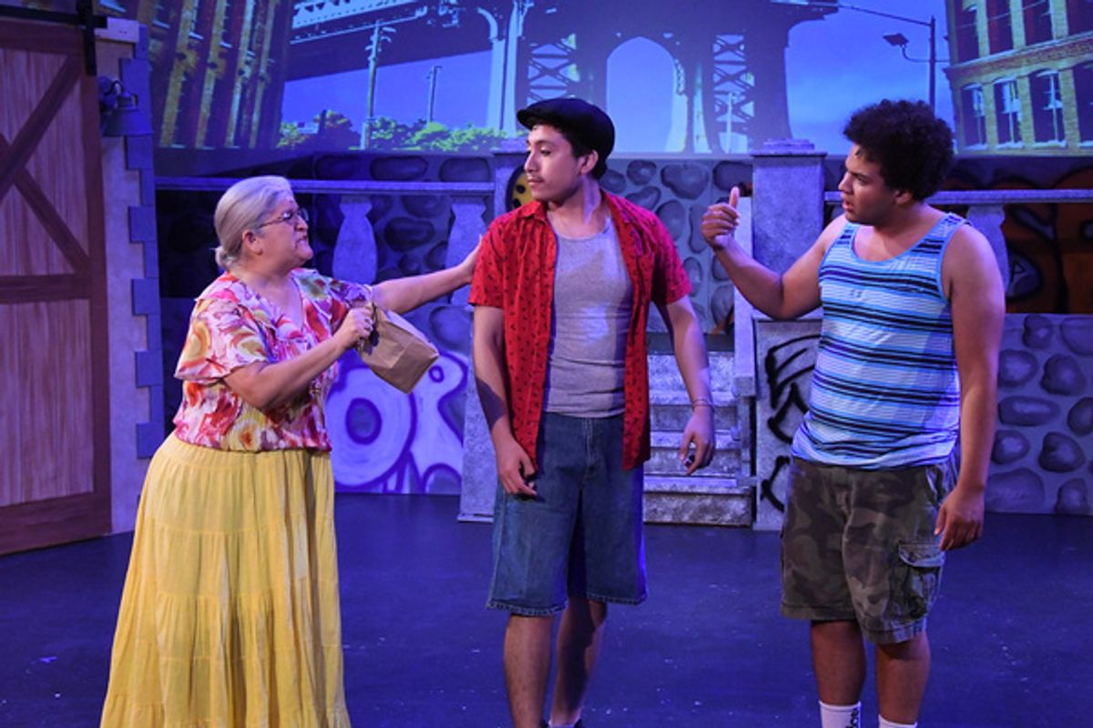 Ana Coca, Efren Paredes & Landry Beckley at Photos: First Look at IN THE HEIGHTS at The Grand Prairie Arts Council