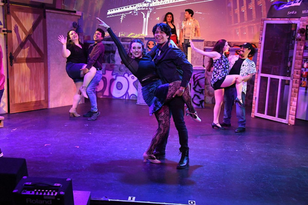 Megan Mock & Steven Rios at Photos: First Look at IN THE HEIGHTS at The Grand Prairie Arts Council