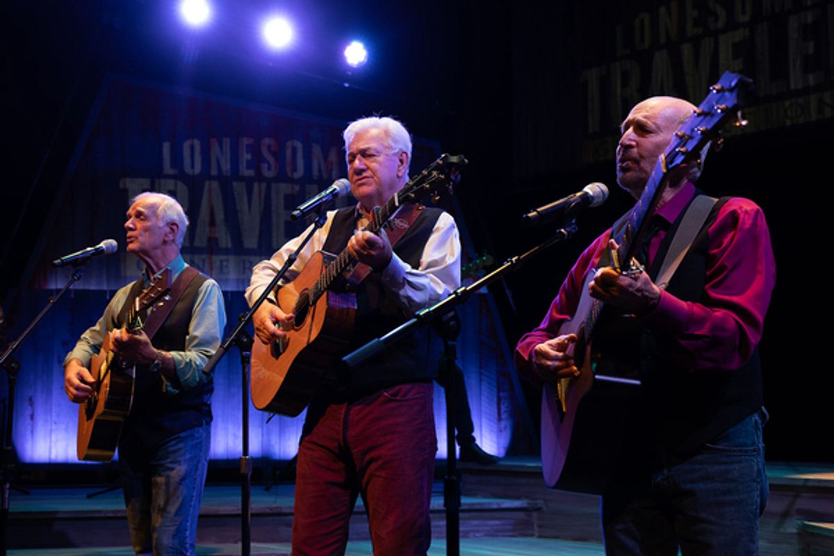 Rick Dougherty, Jerry Siggins and George Grove at Photos: First Look at LONESOME TRAVELER: GENERATIONS at Rubicon Theatre Company