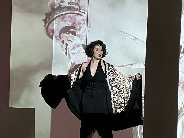 Photo: First Look at Romy Nordlinger As Alla Nazimova In GARDEN OF ALLA  At Theaterlab  Image