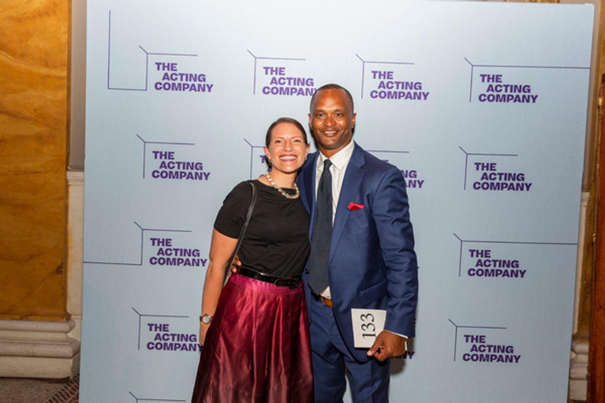 Carl Coifed and Marina Coifed at Photos: Clive Davis and More Turn Out for The Acting Company's 50th Anniversary Gala