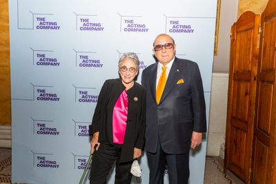 Margot Harley and Clive Davis Photo