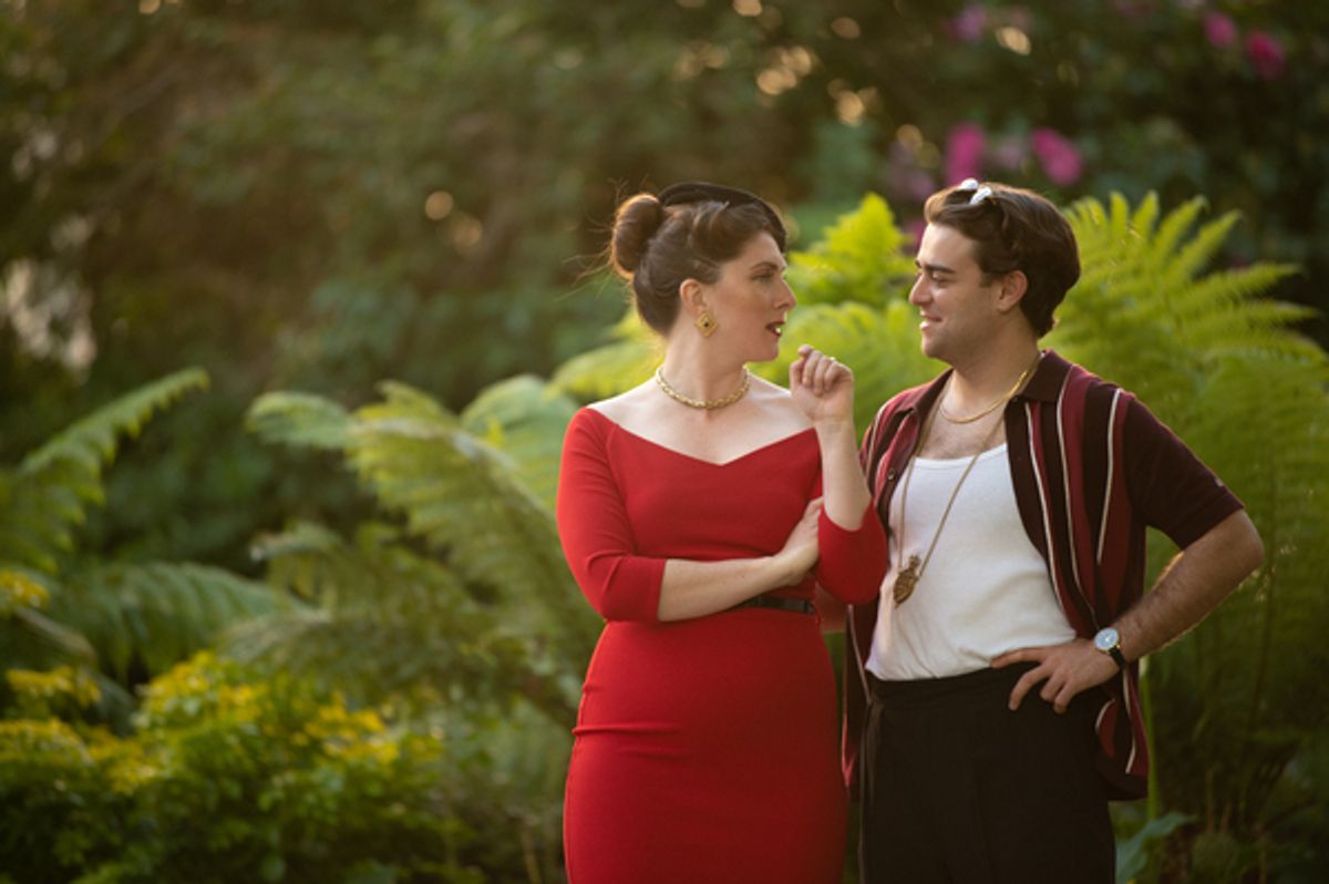 Sasha Wilson and William Shackleton at Photos: First Look at THE TEMPEST at Shakespeare in the Squares