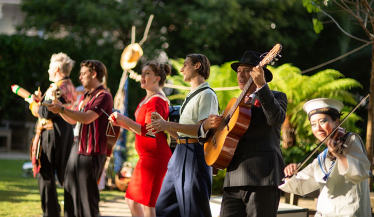 Cast at Photos: First Look at THE TEMPEST at Shakespeare in the Squares
