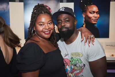 Kayla Meikle and Michael Balogun  Photo