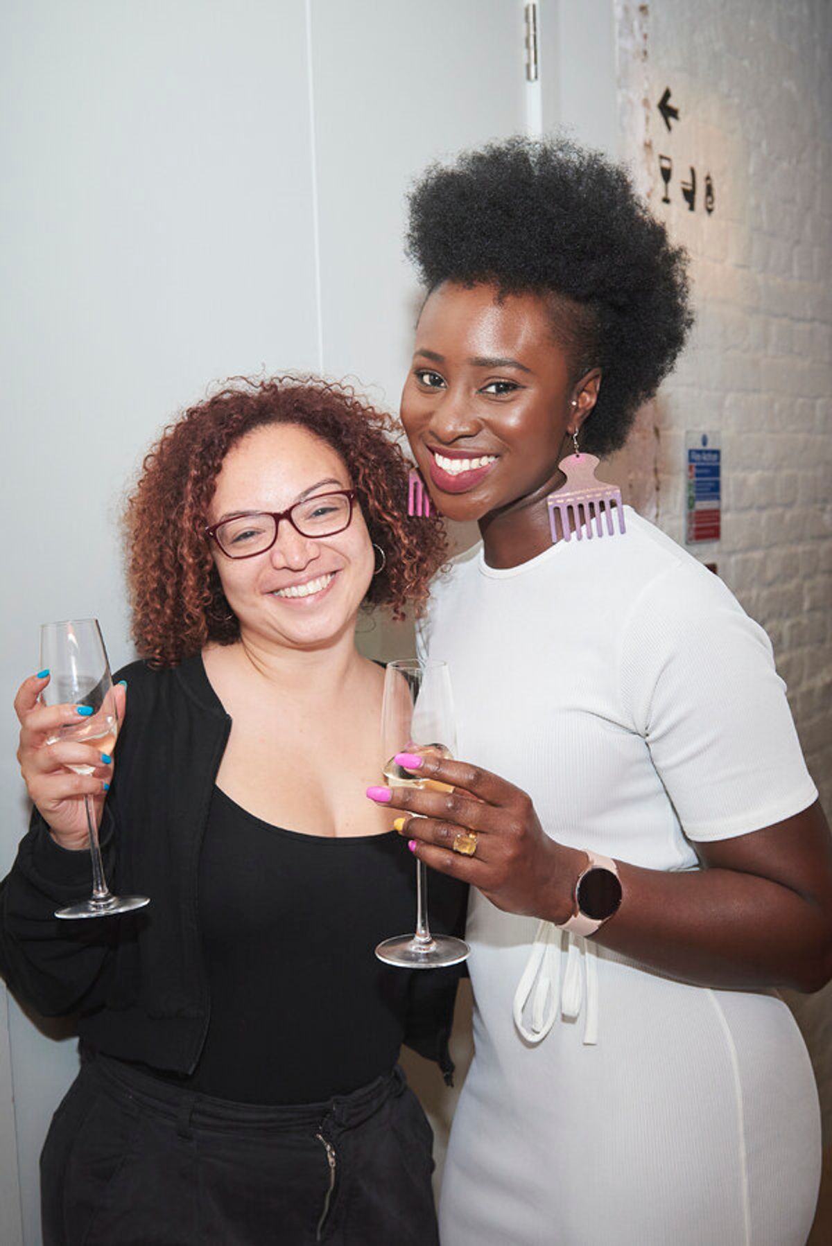 Lynette Linton and Sylvia Darkwa-Ohemeng at 