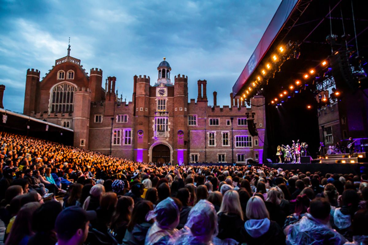 Six at Hampton Court Palace at Photos: The Cast of SIX Performs at Hampton Court Palace