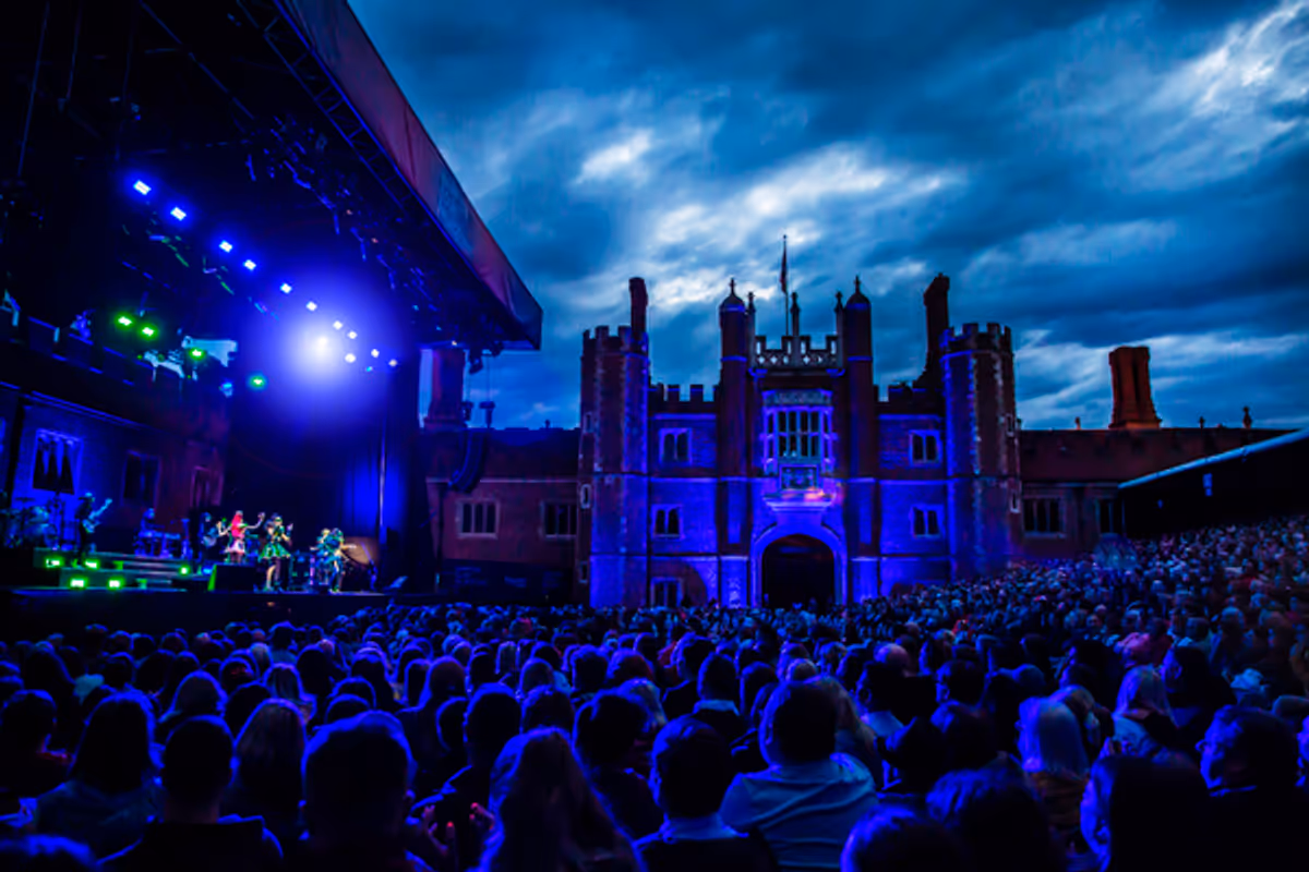 Six at Hampton Court Palace at Photos: The Cast of SIX Performs at Hampton Court Palace