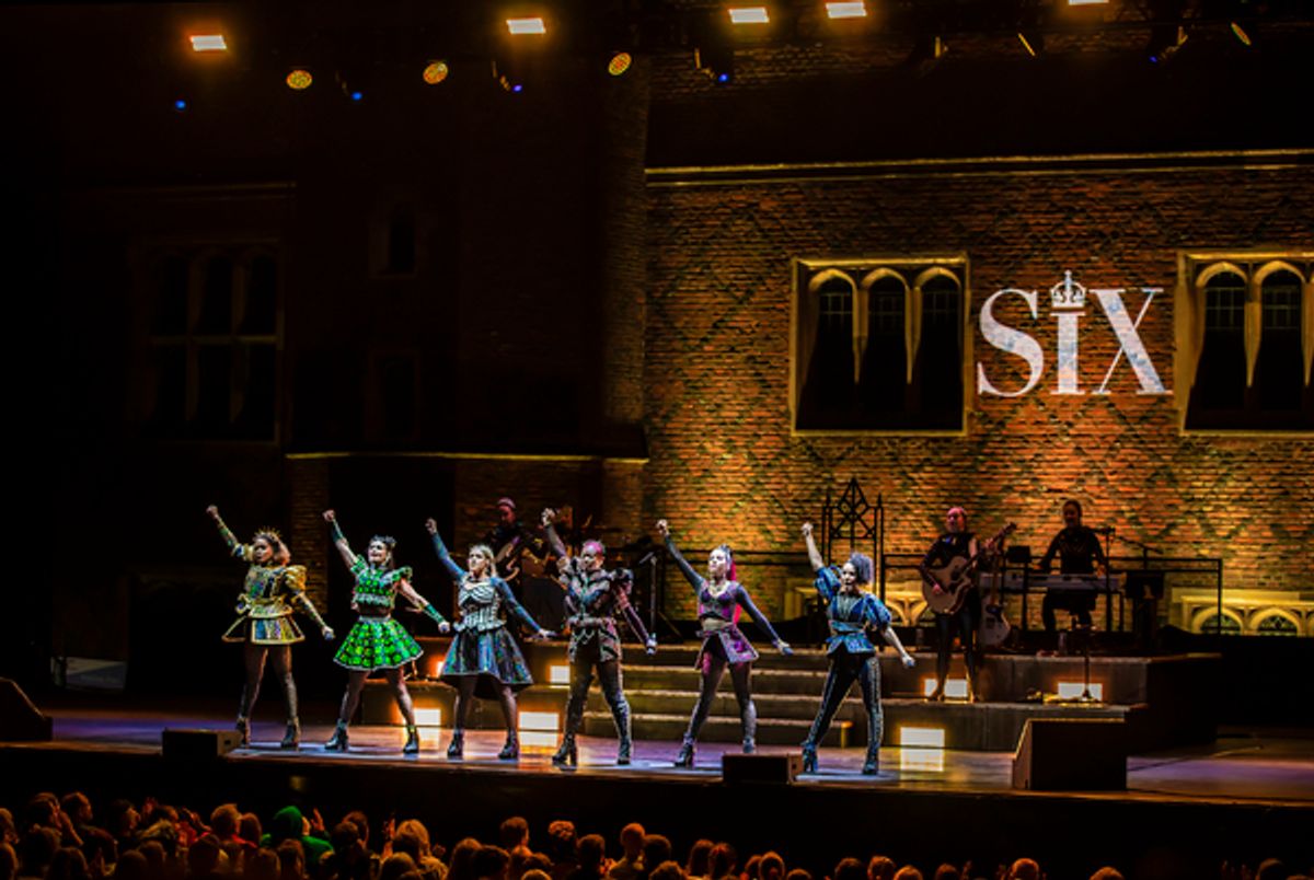 Six at Hampton Court Palace at Photos: The Cast of SIX Performs at Hampton Court Palace