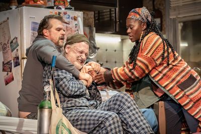 David Harbour, Bill Pullman, Akiya Henry Photo