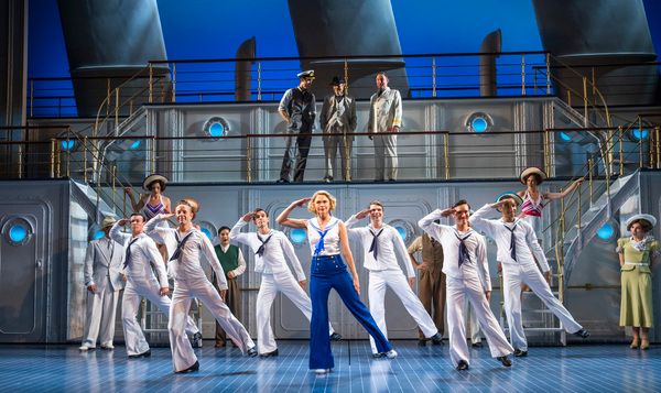 A scene from Anything Goes by Cole Porter @ Barbican Theatre. Directed and Choreograp Photo