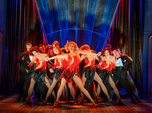 A scene from Anything Goes by Cole Porter @ Barbican Theatre. Directed and Choreograp Photo
