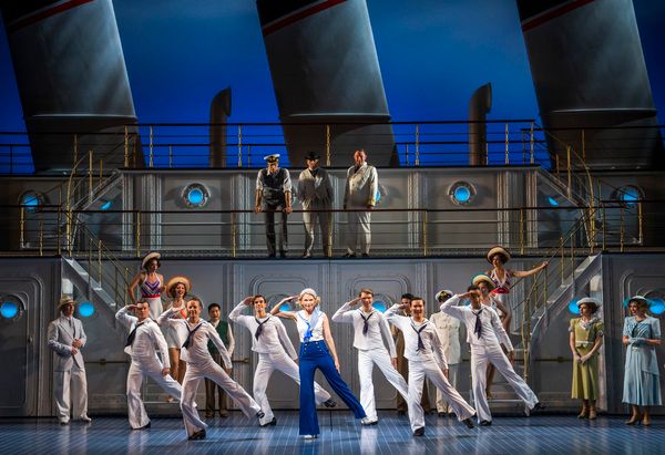 A scene from Anything Goes by Cole Porter @ Barbican Theatre. Directed and Choreograp Photo