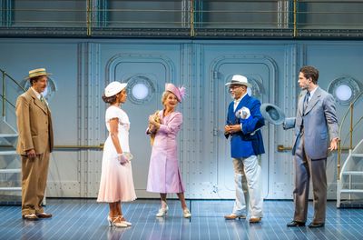 A scene from Anything Goes by Cole Porter @ Barbican Theatre. Directed and Choreograp Photo