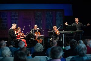 The Signum Quartet performed Franz Schubert’s cycle of late string quartets includi Photo