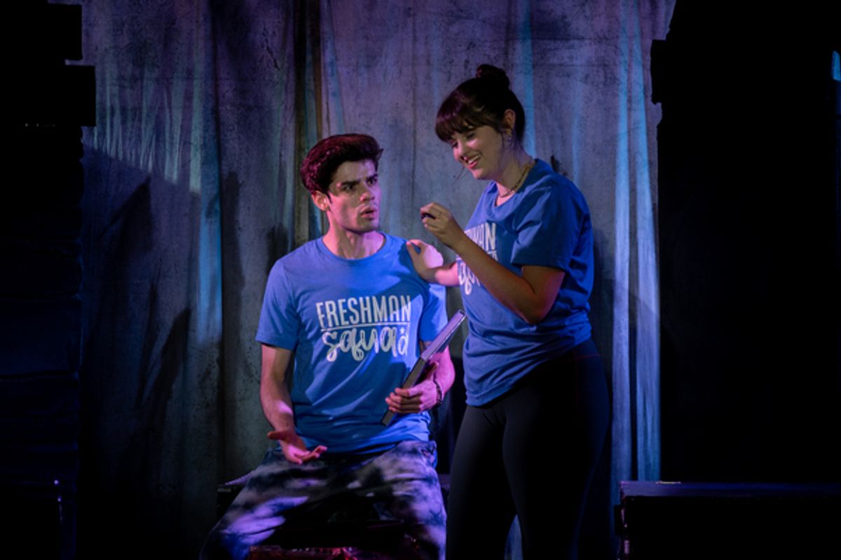 Christopher K. Oram & Celia Tedde at Photos: First Look at the New Dungeons & Dragons-Inspired Musical HERE THERE BE DRAGONS