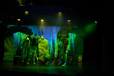 Regan Teller, Christopher K. Oram, Celia Tedda, Regina Famatigan, Spencer Gonzalez Photo
