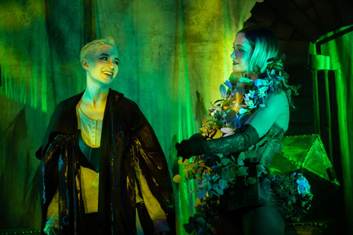 Regan Teller and Cassidy Sledge at Photos: First Look at the New Dungeons & Dragons-Inspired Musical HERE THERE BE DRAGONS
