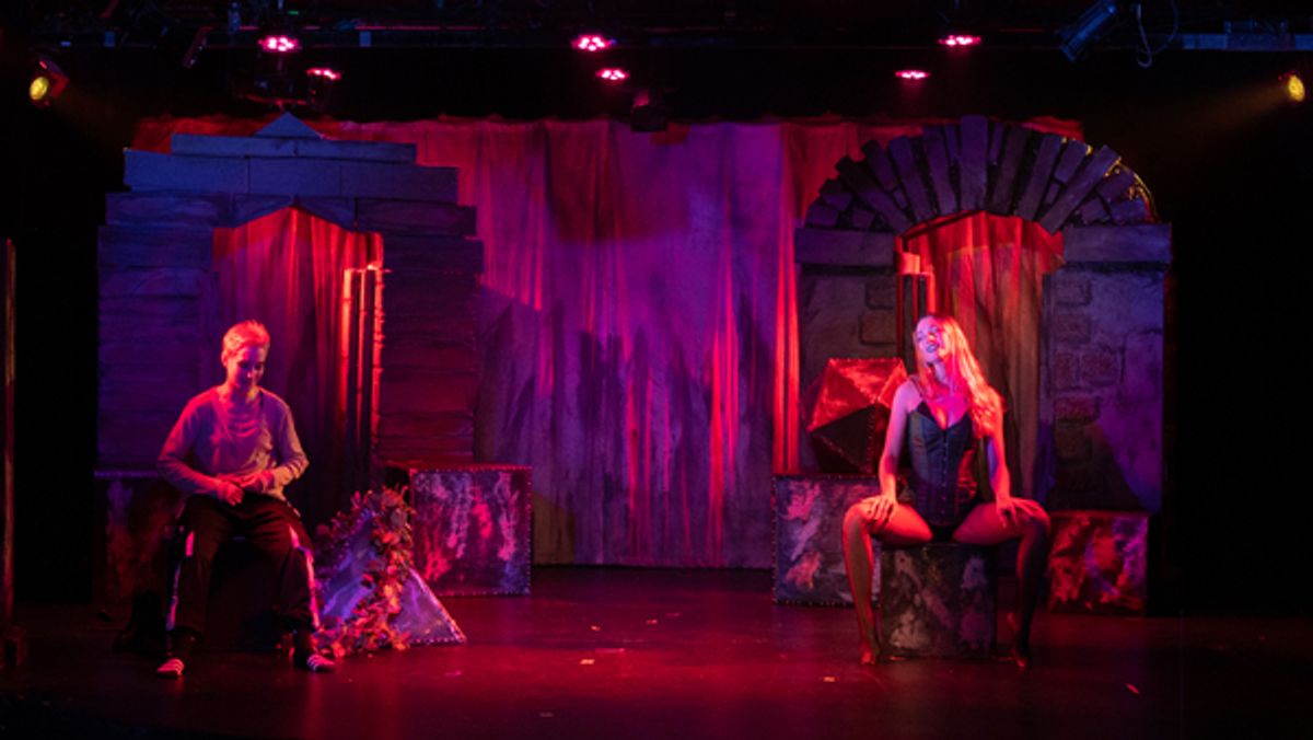 Regan Teller and Cassidy Sledge at Photos: First Look at the New Dungeons & Dragons-Inspired Musical HERE THERE BE DRAGONS