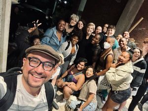Senator Elizabeth Warren and the Company of 1776 @ BroadwayWorld Senator Elizabeth Warren and the Company of 1776 Photo