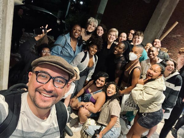 Senator Elizabeth Warren and the Company of 1776 Photo