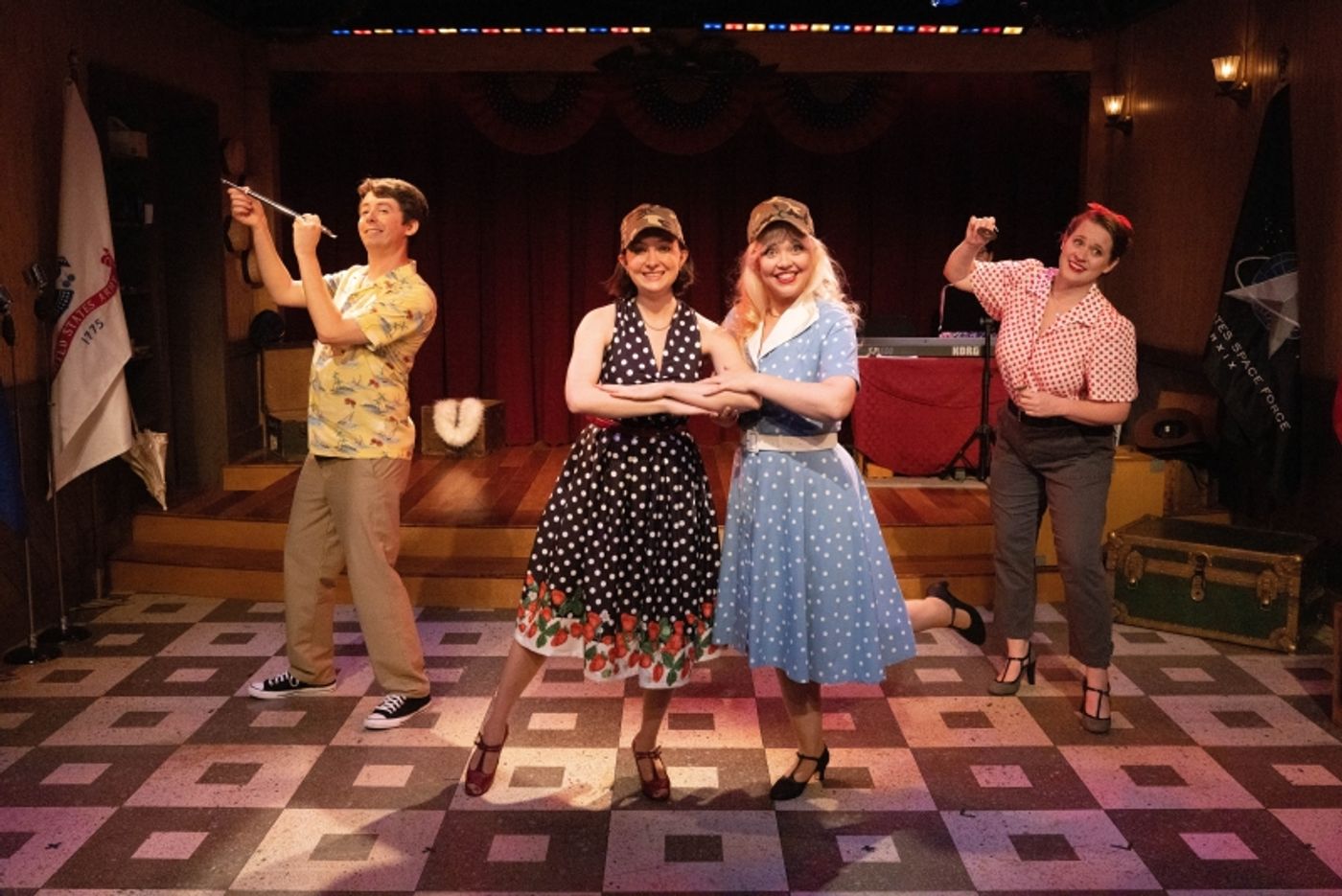 Review: THE PIN UP GIRLS at NJ Rep Shines Bright on the Long Branch Stage  Image