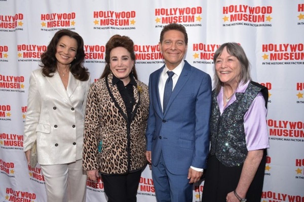 Fran Drescher, Donelle Dadigan, Michael Feinstein and Geri Jewel at 