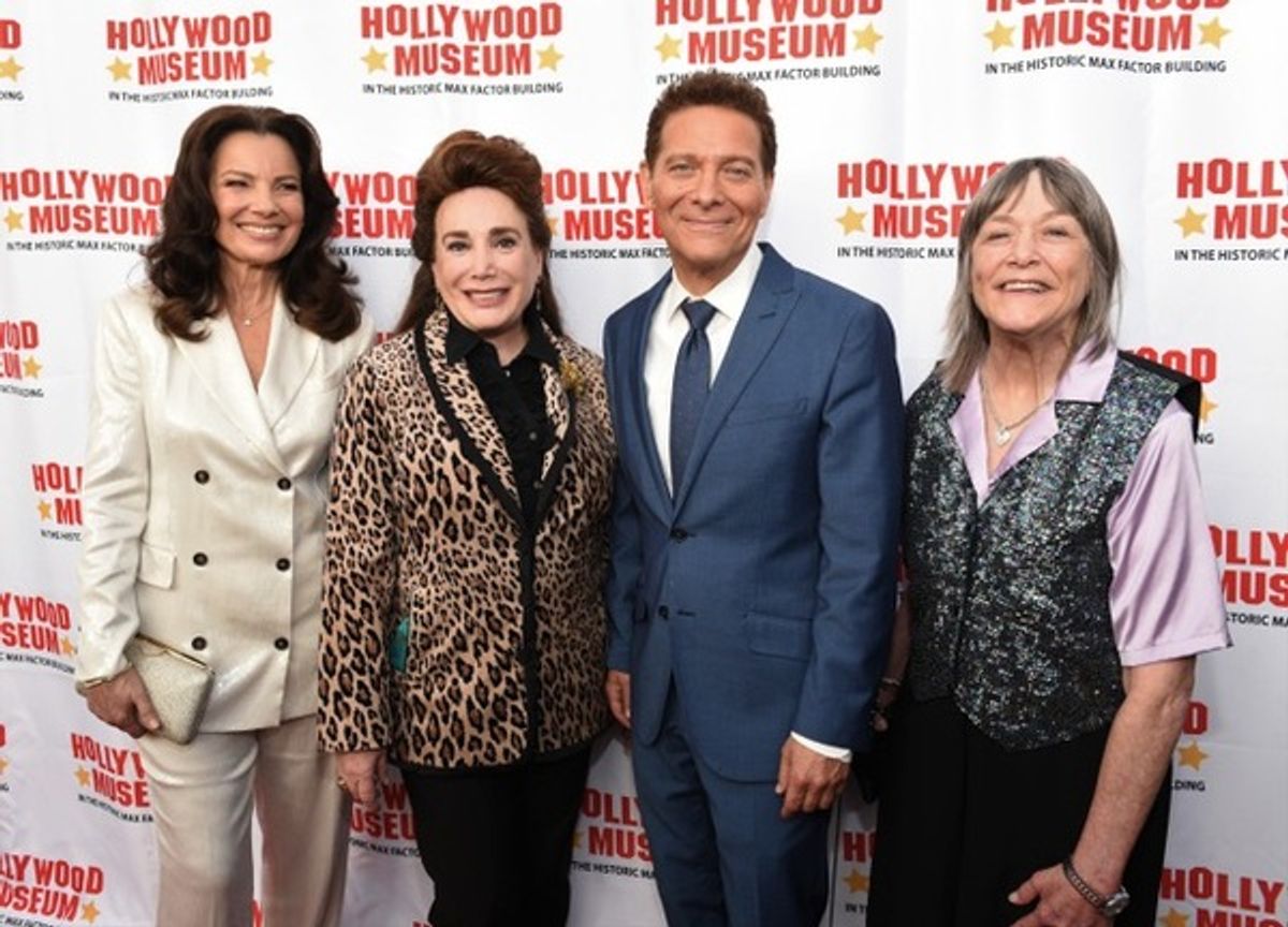 Fran Drescher, Donelle Dadigan, Michael Feinstein and Geri Jewell at 