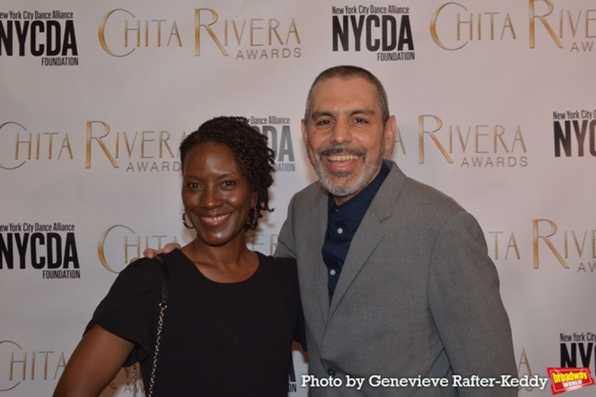 Tracy Hopkins and John Carluccio at Photos: On the Red Carpet of the 2022 Chita Rivera Awards