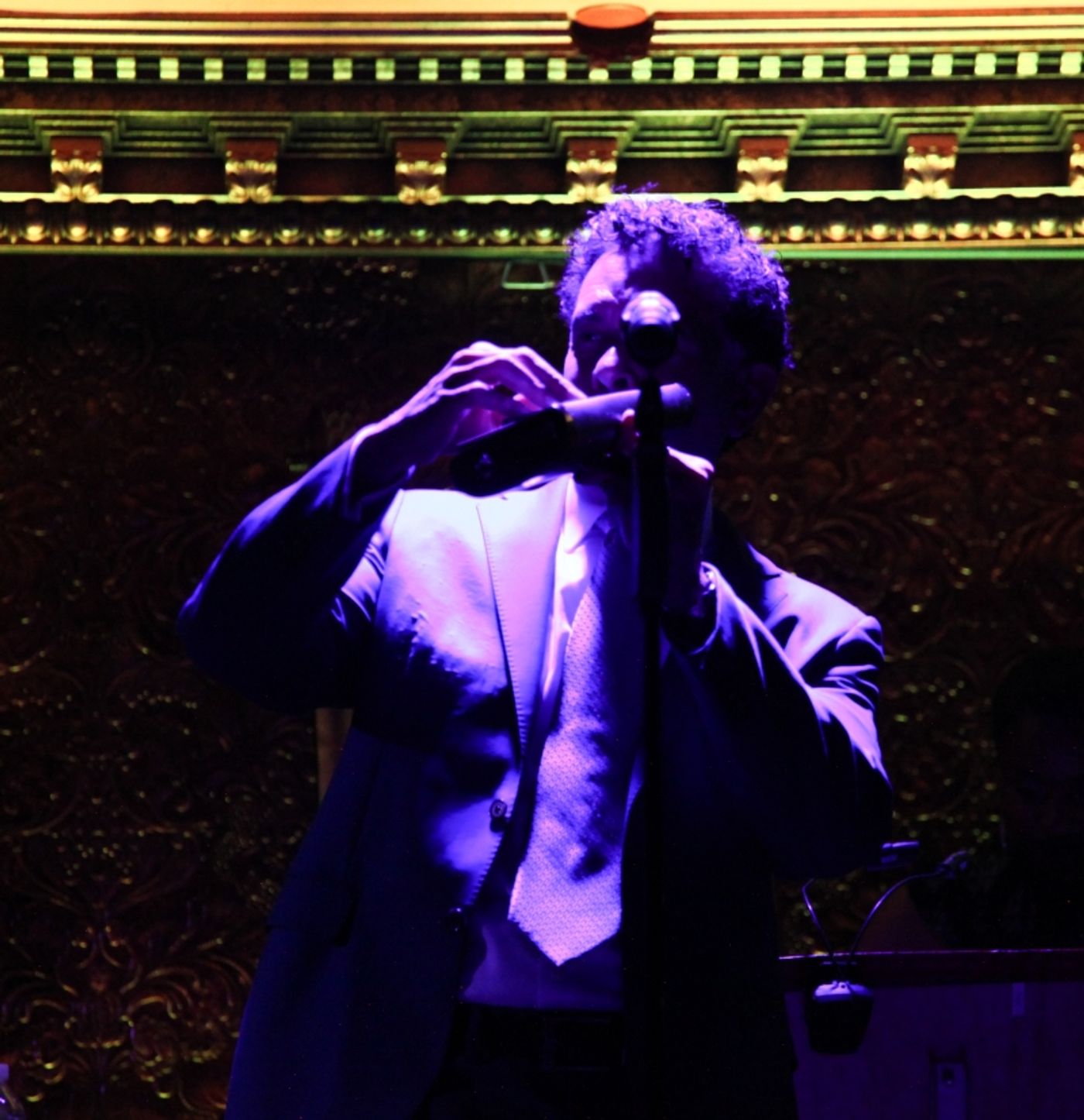 Review: Brian Stokes Mitchell Shines In SONGS AND STORIES as 54 Below's Diamond Series Continues  Image