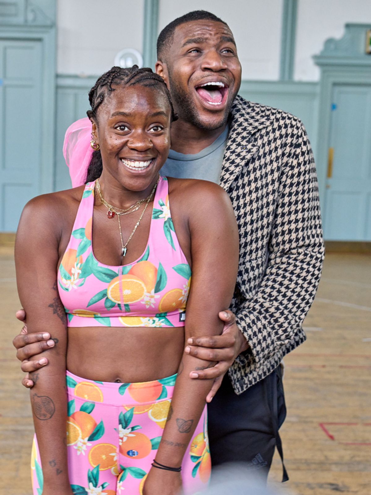 Aisha Jawando and Cordell Mosteller at 